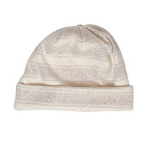 Load image into Gallery viewer, terry knit beanie- red/cream