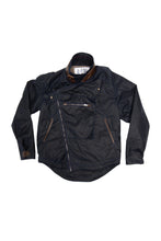 Load image into Gallery viewer, moto jacket- navy wax