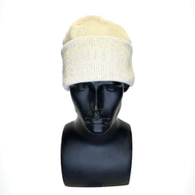Load image into Gallery viewer, hemp beanie cap- natural
